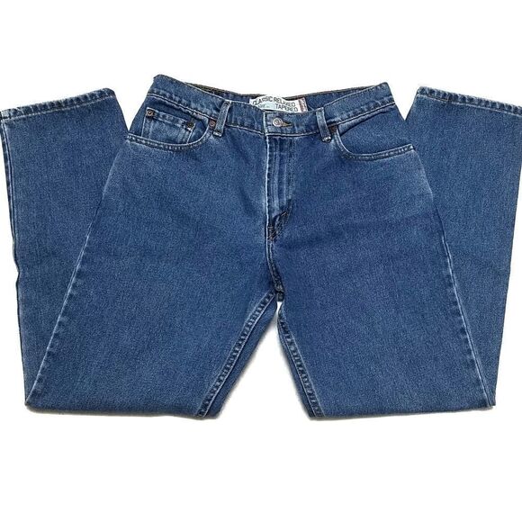 VINTAGE Levi's 550 Classic Relaxed Tapered Jeans - Picture 3 of 10